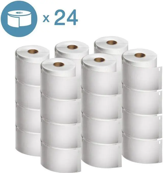 Alt view image 4 of 20 - Dymo Labels LabelWriter 4"Wx2-1/4"H 24 RL/PK White 2050769