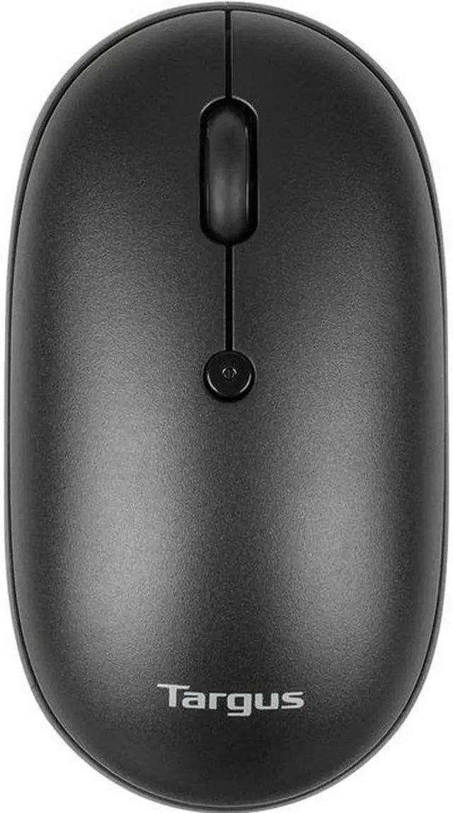 Main image of Targus Compact Multi-Device Antimicrobial Wireless Mouse - Wireless - Bluetooth/Radio Frequency - 2.40 GHz - Black - 3 Button(s) - Symmetrical