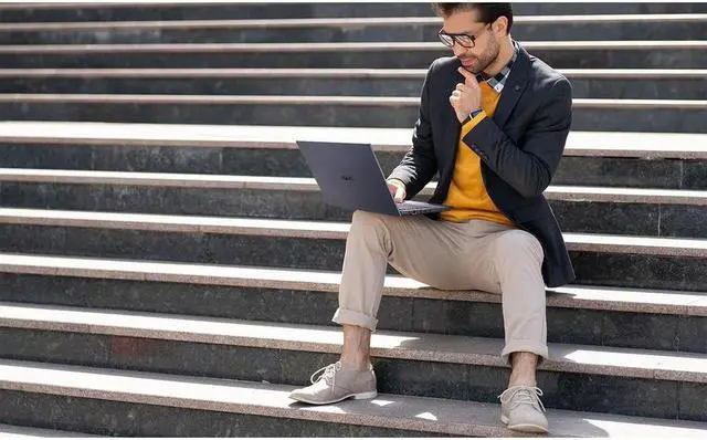 Alt view image 6 of 12 - Asus ExpertBook P2 P2451 P2451FA-XH33 14" Notebook - Full HD - 1920 x 1080 - Intel Core i3 10th Gen i3-10110U Dual-core (2 Core) 2.10 GHz - 8 GB Total RAM - 128 GB SSD - Star Black