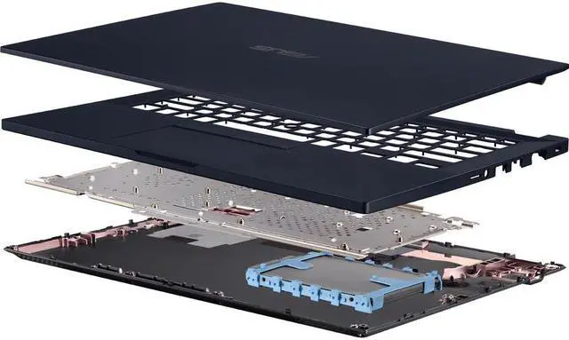 Alt view image 10 of 12 - Asus ExpertBook P2 P2451 P2451FA-XH33 14" Notebook - Full HD - 1920 x 1080 - Intel Core i3 10th Gen i3-10110U Dual-core (2 Core) 2.10 GHz - 8 GB Total RAM - 128 GB SSD - Star Black