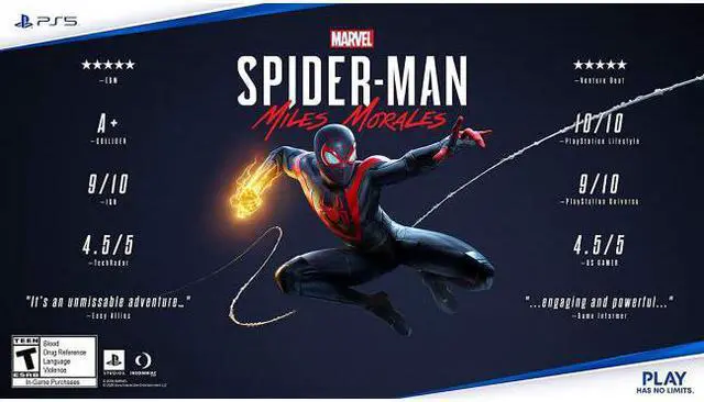 Alt view image 2 of 9 - Marvel's Spider-Man: Miles Morales - For PlayStation 5 - Action/Adventure game - ESRB Rated T (Teen 13+) - Max Number of players supported: 1