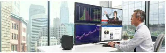 Alt view image 11 of 13 - HP t740 Thin Client Desktop Computer Ryzen V1756B 8GB 128GB eMMC Win10 IoT