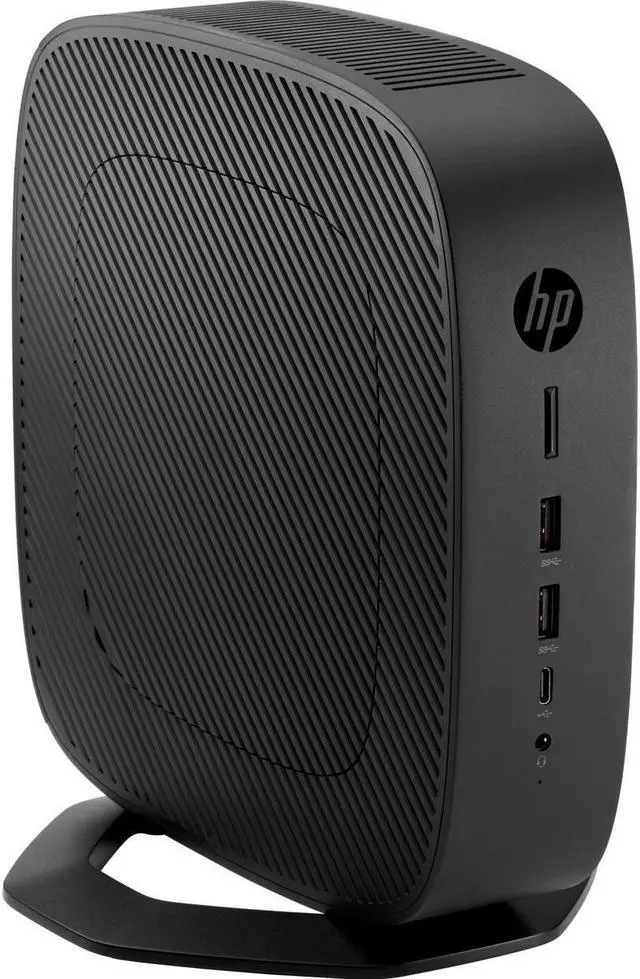 Alt view image 10 of 13 - HP t740 Thin Client Desktop Computer Ryzen V1756B 8GB 128GB eMMC Win10 IoT