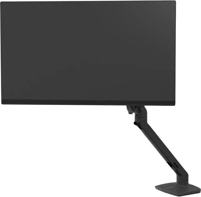 Alt view image 7 of 11 - Ergotron MXV Desk Monitor Arm Matte Black