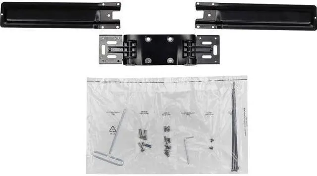 Alt view image 2 of 3 - Ergotron 98-101-009 Workfit - Mounting Kit (Double Hinged Bow) For 2 Lcd Displays - Screen Size: Up To 25 Inch - Desktop