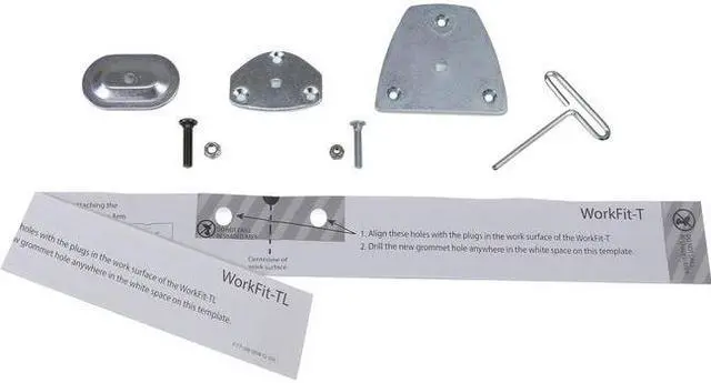 Alt view image 8 of 10 - Ergotron LX - Mounting component (grommet mount) - steel - zinc-plated