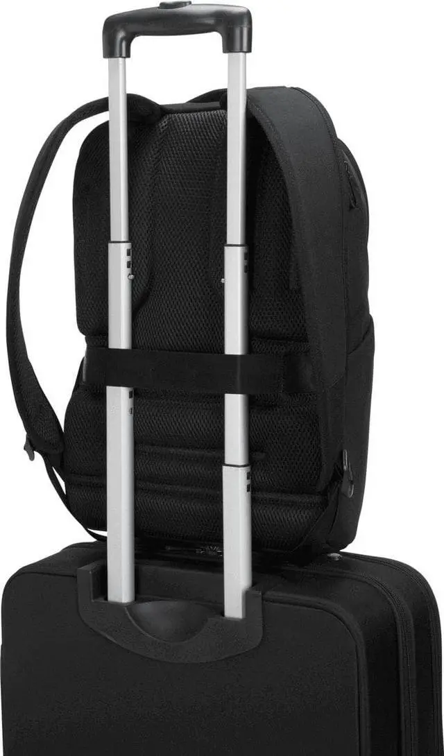 Alt view image 8 of 16 - Targus Cypress Slim TBB584GL Carrying Case (Backpack) with EcoSmart for 15.6" to 16" Notebook - Black