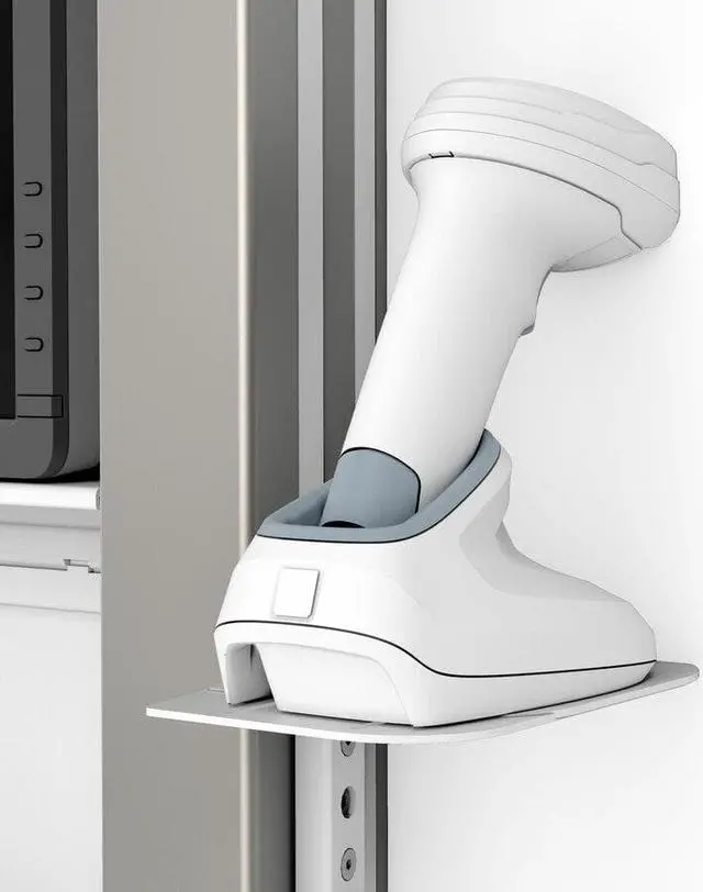 Alt view image 4 of 8 - CAREFIT ENCLOSURE HORIZONTAL SCANNER BRACKET SNOW WHITE