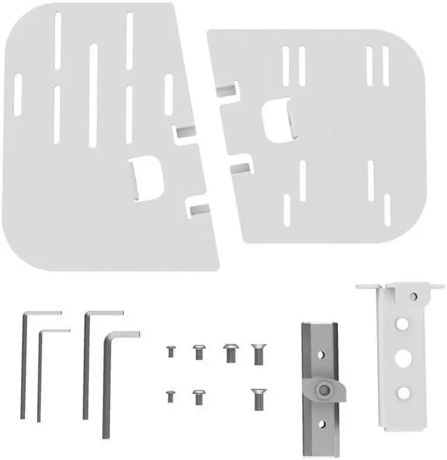 Alt view image 6 of 8 - CAREFIT ENCLOSURE HORIZONTAL SCANNER BRACKET SNOW WHITE
