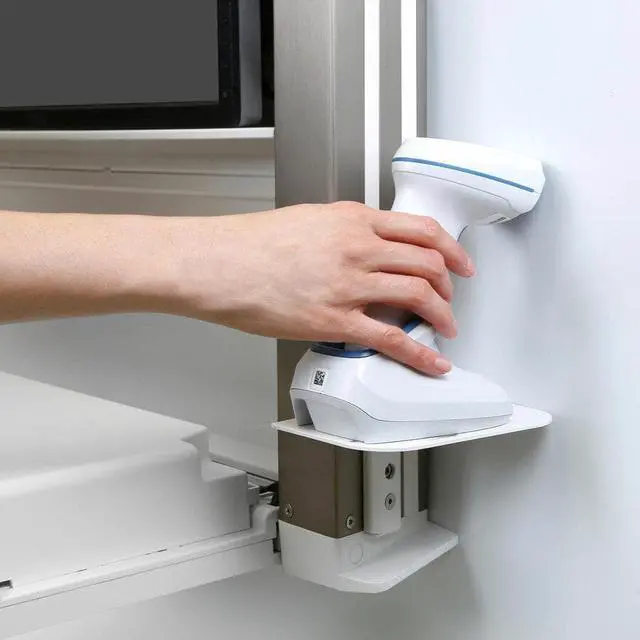Alt view image 5 of 8 - CAREFIT ENCLOSURE HORIZONTAL SCANNER BRACKET SNOW WHITE