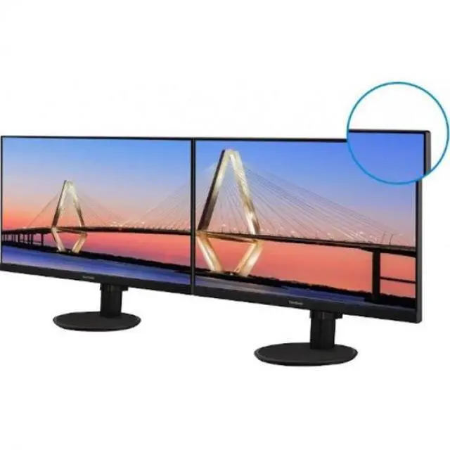 Alt view image 14 of 20 - ViewSonic VA2247-MH 22 Inch Full HD 1080p Monitor with Ultra-Thin Bezel, Adaptive Sync, 75 Hz, Eye Care, HDMI, VGA Inputs for Home and Office