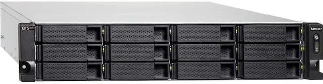 Alt view image 4 of 10 - TS-h1283XU-RP-E2236-32G-US QNAP 12-Bay QTS hero NAS