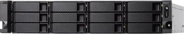 Alt view image 5 of 10 - TS-h1283XU-RP-E2236-32G-US QNAP 12-Bay QTS hero NAS