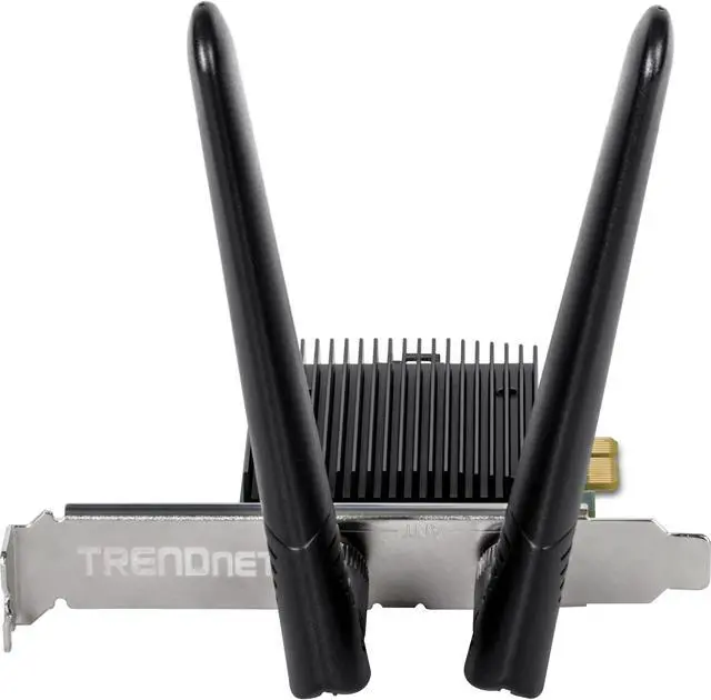 Alt view image 12 of 15 - TRENDnet TEW-907ECH, AX3000 Wireless Dual Band & Bluetooth® 5.2 (Class 2)
PCIe Adapter