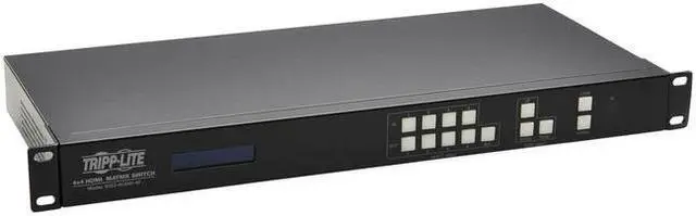 Alt view image 4 of 19 - Tripp Lite 4x4 4K 60Hz HDR HDMI Matrix Switch / Splitter B3024HX4H4K