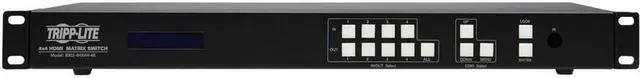 Alt view image 7 of 19 - Tripp Lite 4x4 4K 60Hz HDR HDMI Matrix Switch / Splitter B3024HX4H4K
