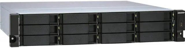 Alt view image 4 of 15 - QNAP TL-R1200S-RP-US 12-bay 2U rackmount SATA JBOD expansion unit