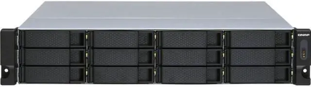 Alt view image 7 of 15 - QNAP TL-R1200S-RP-US 12-bay 2U rackmount SATA JBOD expansion unit