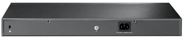 Alt view image 3 of 15 - TP-Link 24-Port 10/100Mbps + 4-Port Gigabit Smart PoE+ Switch - 24 Ports - Manageable - 2 Layer Supported - 2 SFP Slots - 18.80 W Power Consumption - 250 W PoE Budget - Optical Fiber, Twisted Pair - P