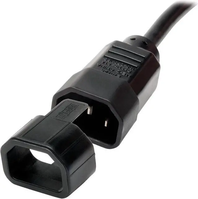 Alt view image 12 of 20 - Tripp Lite Model PLC13BK Plug-Lock Inserts for C14 Power Cords