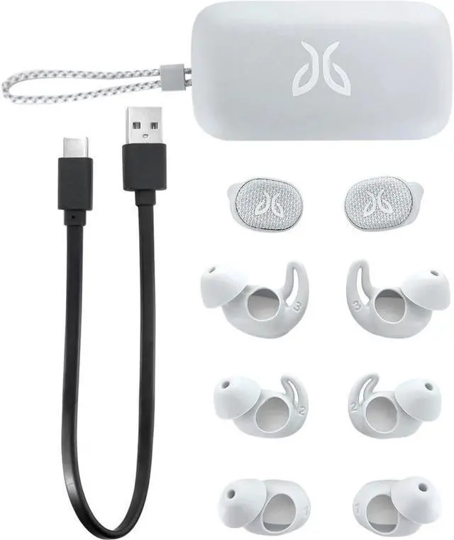 Alt view image 12 of 20 - Jaybird Vista 2 True Wireless Sport Bluetooth Headphones 985-000929 White