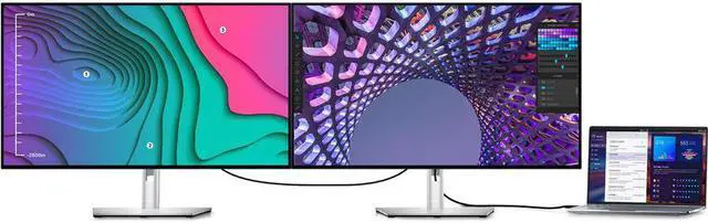 Alt view image 2 of 20 - Dell UltraSharp U3223QE 31.5" 4K UHD LCD Monitor - 16:9 - 32" Class - 3840 x 2160