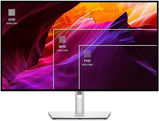 Alt view image 5 of 20 - Dell UltraSharp U3223QE 31.5" 4K UHD LCD Monitor - 16:9 - 32" Class - 3840 x 2160