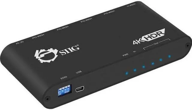 Alt view image 18 of 20 - 1X4 HDMI 2.0 SPLITTER/DIST AMP