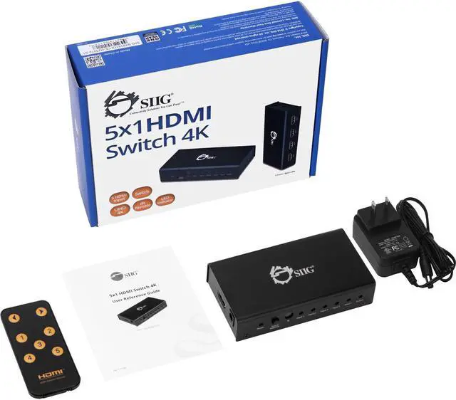 Alt view image 18 of 20 - CE-H23012-S1 5X1 HDMI SWITCH 4K