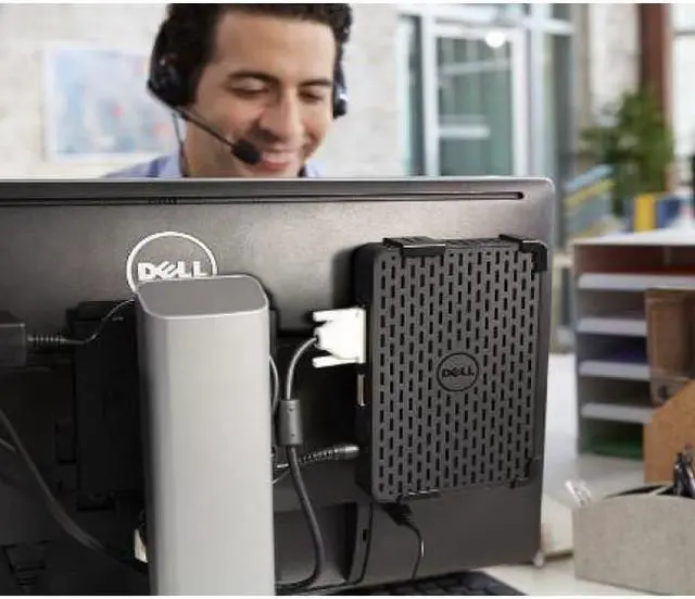 Alt view image 15 of 17 - Wyse 3000 3040 Thin Client - Intel Atom x5-Z8350 Quad-core (4 Core) 1.44 GHz - 2 GB RAM DDR3L SDRAM - 16 GB Flash - Gigabit Ethernet - Wyse Thin OS (English) - Wireless LAN - DisplayPort - Network (RJ-45)