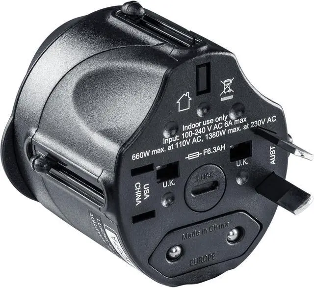 Alt view image 5 of 8 - TRAVEL ADAPTER 100-240V IN/OUT
