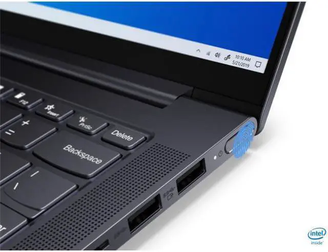 Alt view image 6 of 15 - Lenovo IdeaPad Slim 7 14" Laptop Intel Core i7-1165G7 16GB RAM 1TB SSD Slate Grey - Intel Core i7-1165G7 Quad-Core - Intel Iris Xe graphics - In-Plane Switching (IPS) Technology - 1920 x 1080 FHD