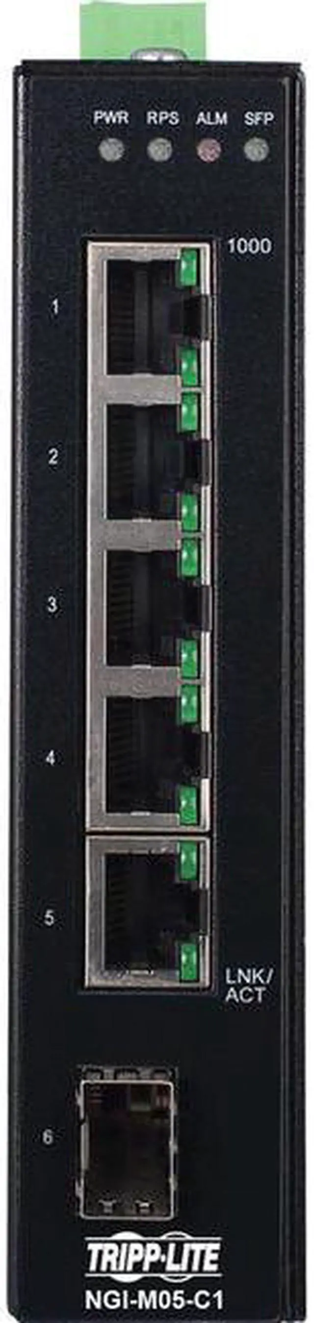 Alt view image 3 of 18 - Tripp Lite NGI-M05-C1 Ethernet Switch