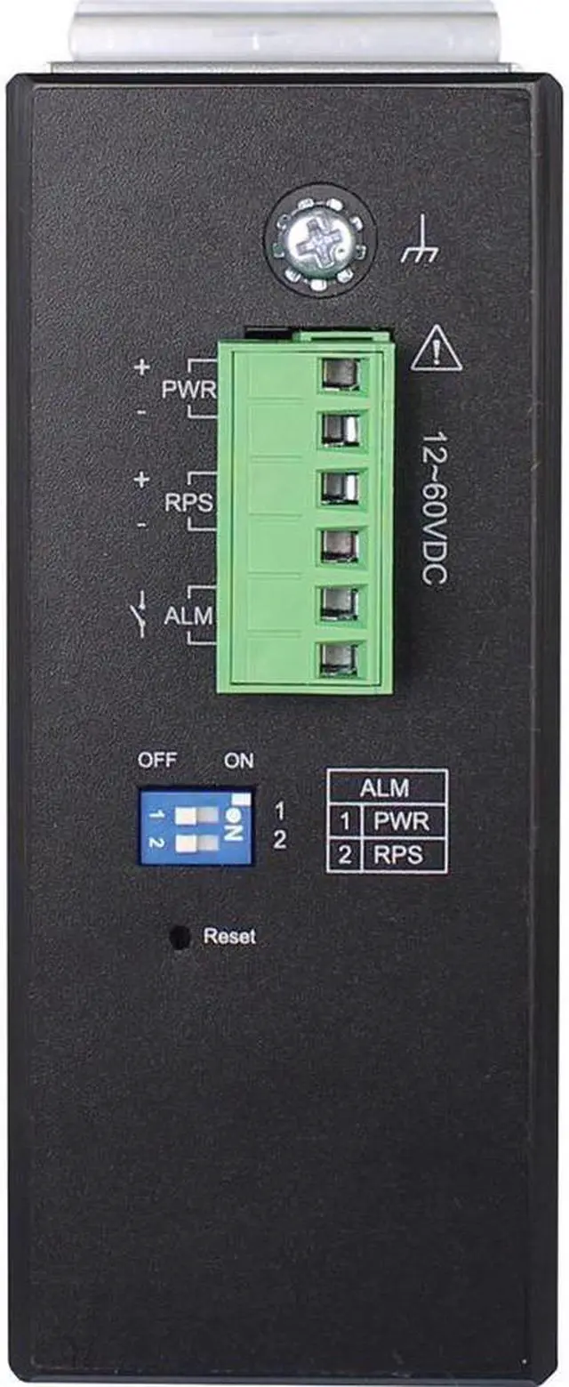 Alt view image 5 of 12 - Tripp Lite NGI-M08C4-L2 Managed 8-Port Managed Industrial Gigabit Ethernet Switch - Layer 2, 10/100/1000 Mbps, 4 GbE SFP Ports