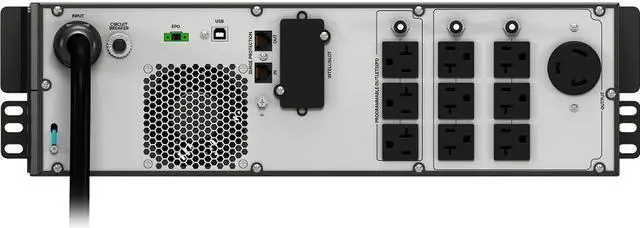Alt view image 3 of 14 - Vertiv Liebert PSI5 Lithium-Ion Short-Depth 3kVA 2700W 120V 3U Rack/Tower UPS PSI53000SRT120LI