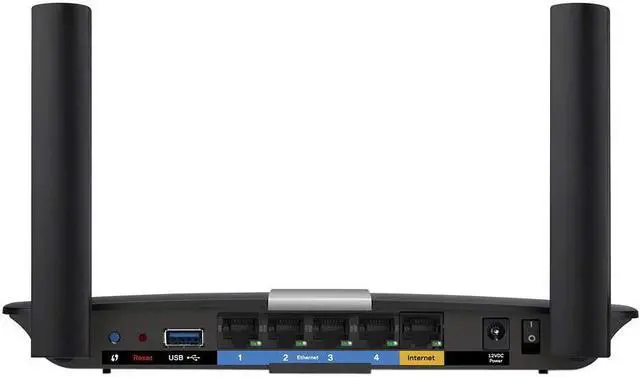 Alt view image 18 of 20 - Linksys EA6350 IEEE 802.11ac Ethernet Wireless Router EA63504B