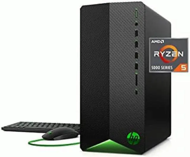 Alt view image 2 of 6 - HP Pavilion Gaming Desktop AMD Ryzen 5-5600G 8GB RAM 512GB SSD Radeon RX 5500 4GB GDDR5 - AMD Ryzen 5-5600G Hexa-core - AMD Radeon RX 5500 4GB GDDR5 - USB Keyboard & Mouse Included - Wi-Fi 5 &