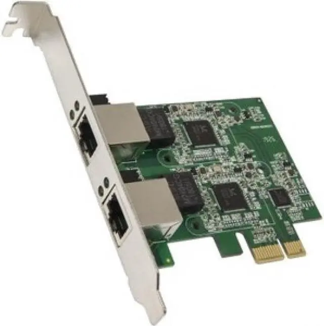 Alt view image 6 of 9 - Syba Dual 2.5 Gigabit Ethernet PCI Express PCI-E Network Controller Card 10/100/1000/2500 Mbps RJ45 LAN Adapter Low Profile Bracket
