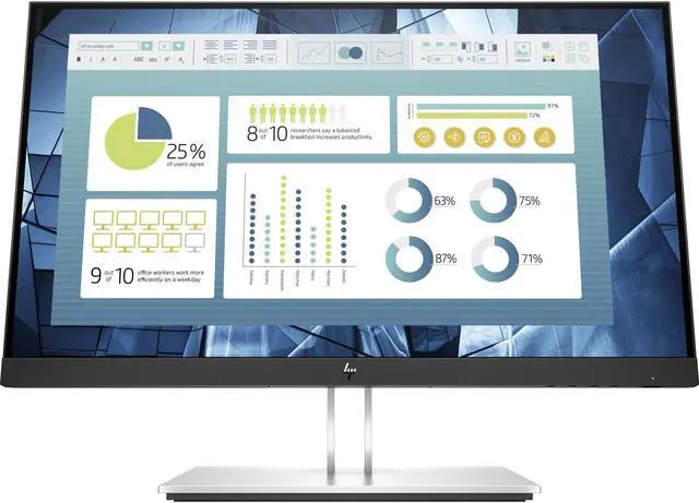 Alt view image 4 of 9 - HP E22 G4 22" (21.5" Viewable) 1920 x 1080 Full HD LCD Monitor 16:9 IPS 9VH72A9ABA