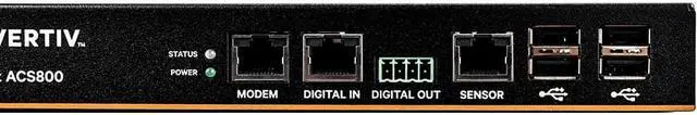 Alt view image 7 of 20 - Avocent ACS804MEAC-400 Acs Advanced Console Server - Console Server - 4 Ports - Gige, Rs-232 - 1U