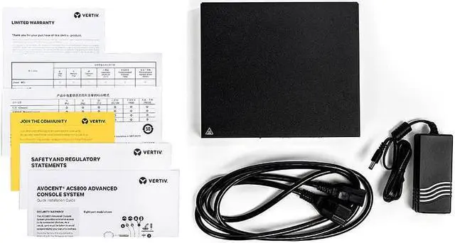 Alt view image 9 of 20 - Avocent ACS804MEAC-400 Acs Advanced Console Server - Console Server - 4 Ports - Gige, Rs-232 - 1U