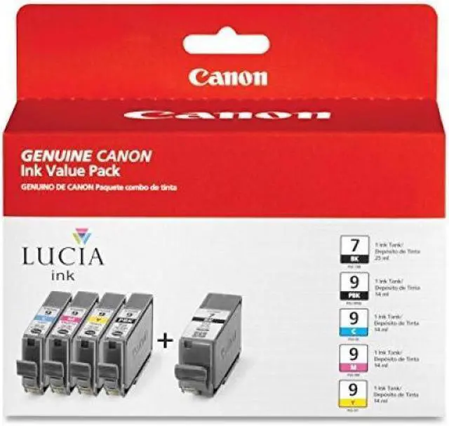 Alt view image 5 of 9 - Canon 1034B010AA Ink Cartridge - Black, Cyan, Magenta, Yellow, Photo Black