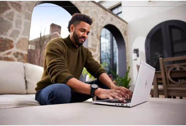 Alt view image 2 of 11 - HP EliteBook 845 G8 14" Notebook - Full HD - 1920 x 1080 - AMD Ryzen 7 PRO 5850U Octa-core (8 Core) 1.90 GHz - 16 GB RAM - 512 GB SSD - AMD Chip - AMD Radeon Graphics - In-plane Switching (IPS) T