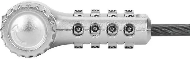 Alt view image 9 of 18 - Targus DEFCOM Ultimate Universal Serialized Combination Lock (ASP96GLX-S)