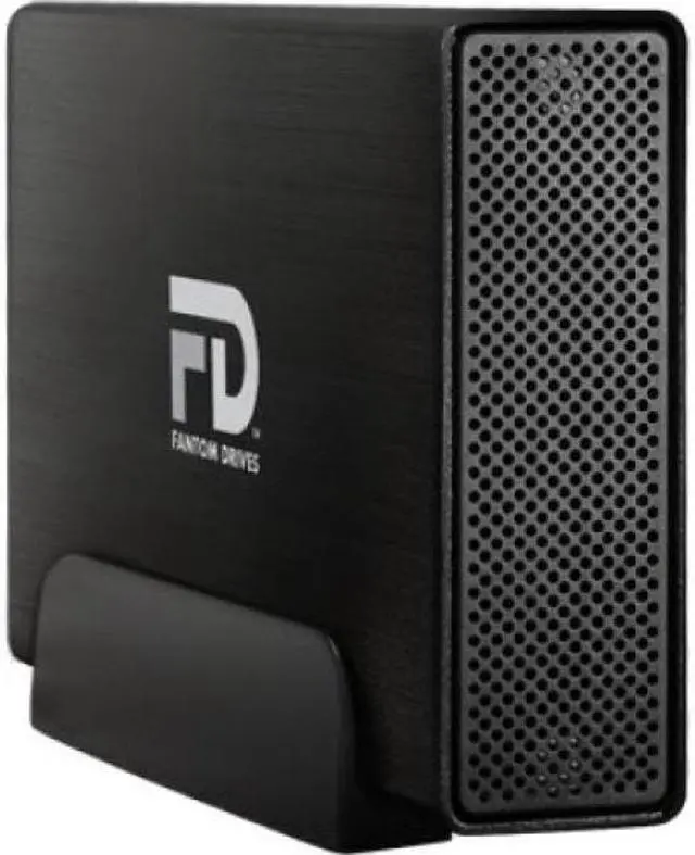 Alt view image 10 of 18 - Fantom Drives 8TB External Hard Drive - GFORCE 3 Pro 7200RPM, USB3, Aluminum (GF3B8000UP)