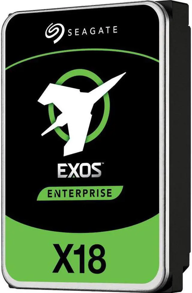 Alt view image 3 of 14 - Seagate Exos X18 ST10000NM013G 10 TB Hard Drive - 3.5" Internal - SAS (12Gb/s SAS) - Conventional Magnetic Recording (CMR) Method - Video Surveillance System, Storage System Device Supported - 72
