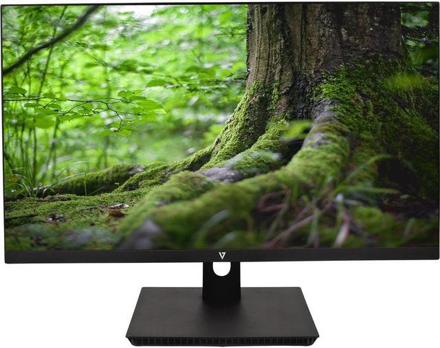 Alt view image 5 of 15 - V7 L238IPS-N 23.8" Full HD LED LCD Monitor - 16:9 - Black - 24" Class - In-plane Switching (IPS) Technology - 1920 x 1080 - 16.7 Million Colors - 220 Nit - 14 ms - 60 Hz Refresh Rate - HDMI