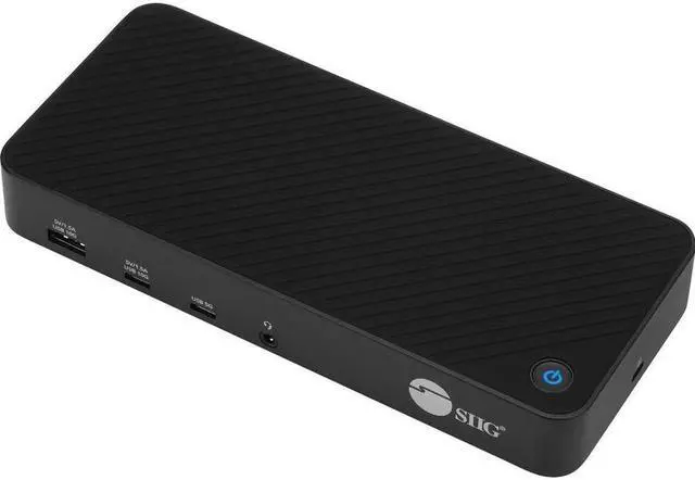 Alt view image 4 of 16 - SIIG Triple Hybrid 4K Video Docking Station with PD Charging JUDK0P11S1