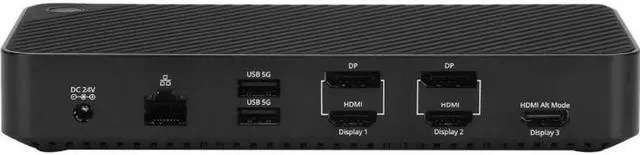 Alt view image 6 of 16 - SIIG Triple Hybrid 4K Video Docking Station with PD Charging JUDK0P11S1