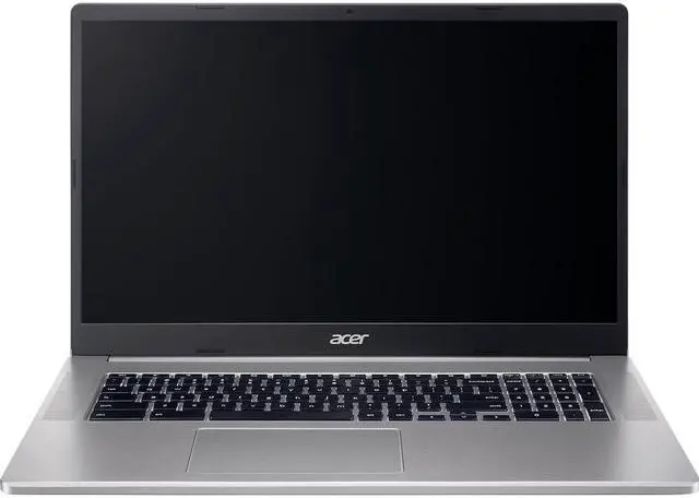 Alt view image 4 of 16 - Acer Chromebook 317 CB317-1H CB317-1H-C41X 17.3" Chromebook - Full HD - 1920 x 1080 - Intel Celeron N5100 Quad-core (4 Core) 1.10 GHz - 4 GB RAM - 32 GB Flash Memory - Sparkly Silver - Chrome OS
